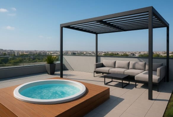 Penthouse in Zakaki - view 1