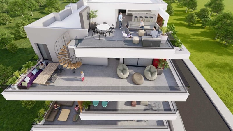 Penthouse in Limassol - view 1