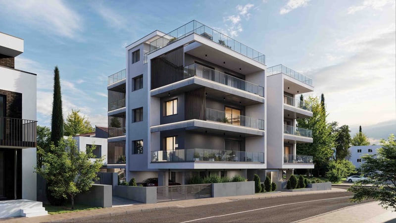 Penthouse in Germasogeia River - view 1