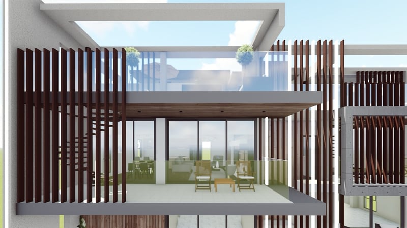 Penthouse in Livadia - view 1