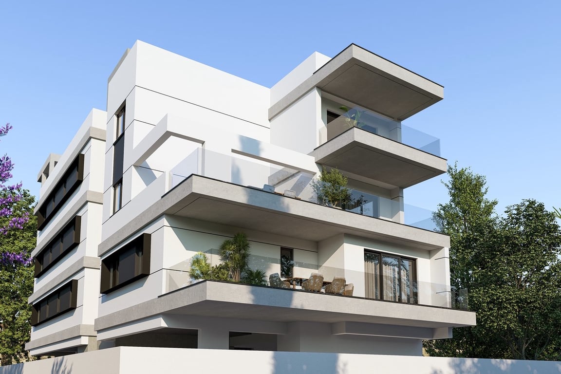 Penthouse in Ayioi Omoloyites