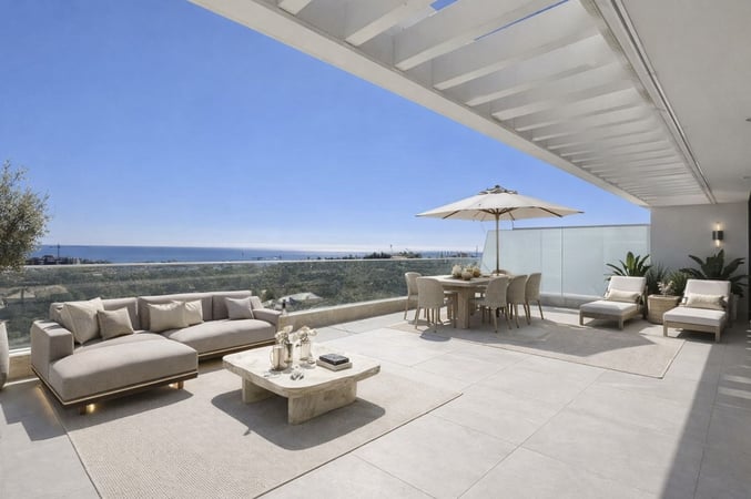 Penthouse in Estepona - view 1