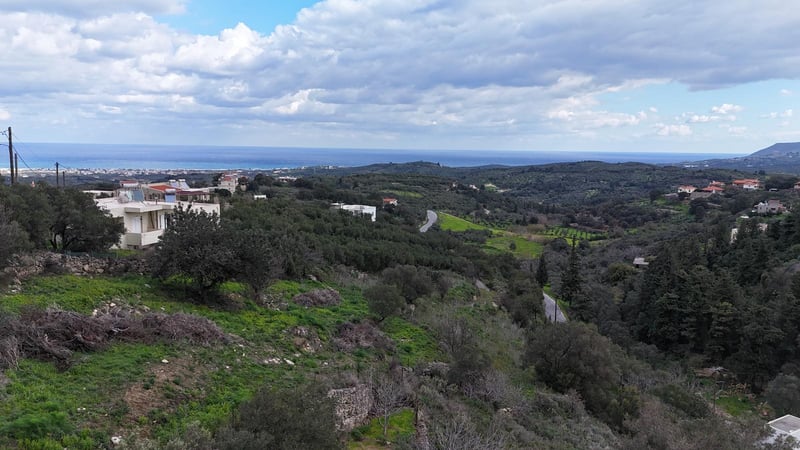 Land in Kournas - view 1