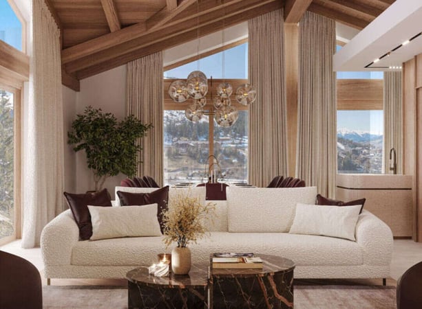 Chalet in Courchevel - view 1