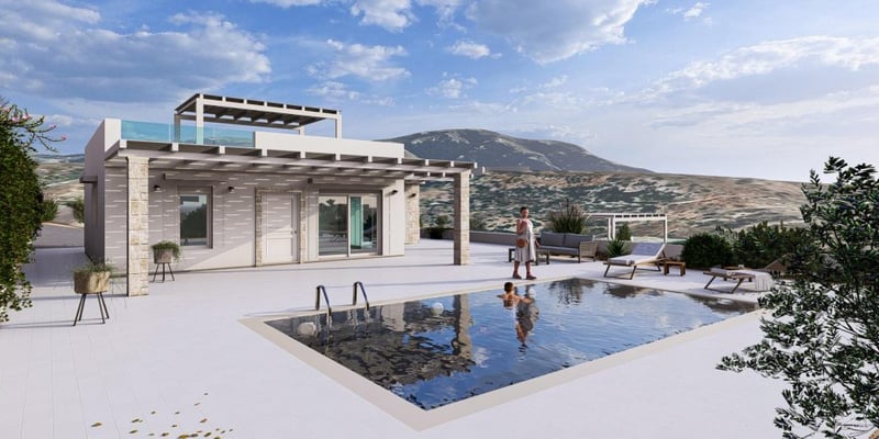 House in Makry-Gialos - view 1