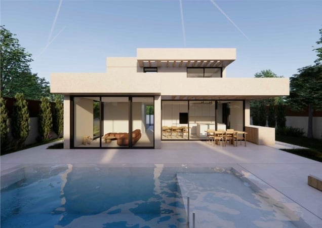 Villa in Polop - view 1