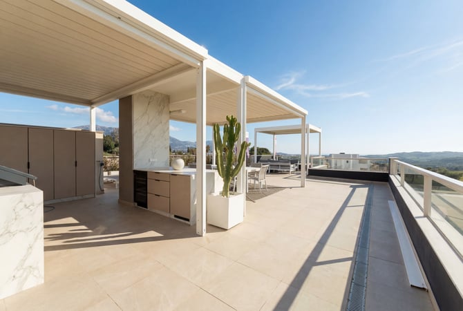 Penthouse in Mijas Costa - view 1