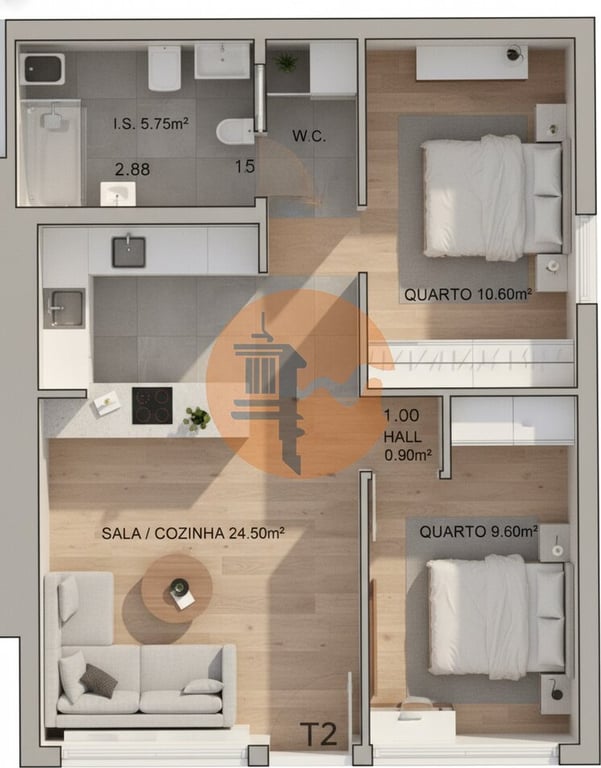 Apartment in Monte Gordo - Image 2