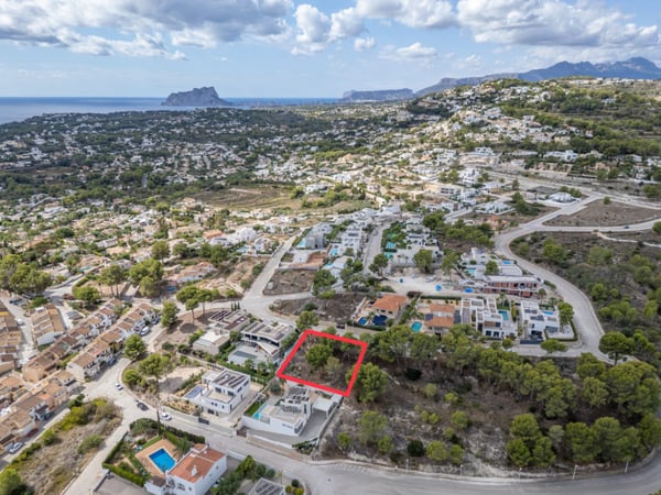 Land in Moraira - view 1