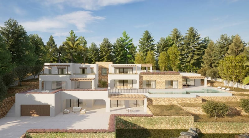 Villa in Moraira - view 1