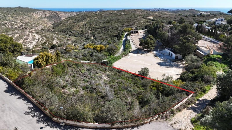 Land in Benitachell - view 1