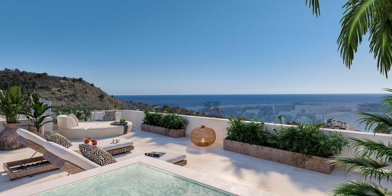 Penthouse in Villajoyosa - view 1