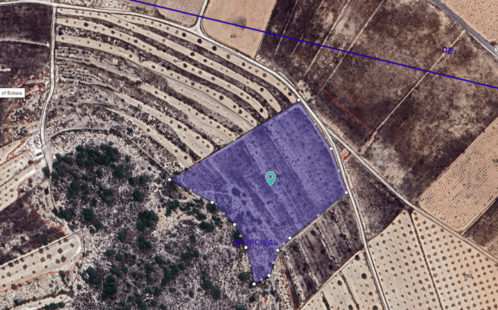 Land in La Canada de la Lena - view 1