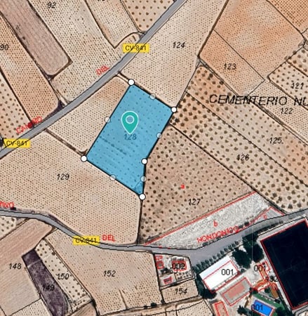 Land in Alguena - view 1