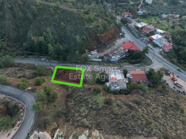 Land in Evrychou - view 1