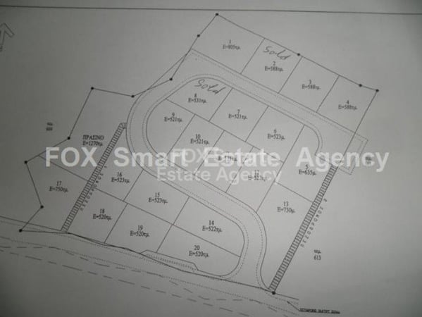 Land in Agia Marina - view 1