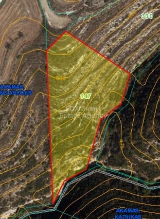 Land in Pano Arodes - view 1