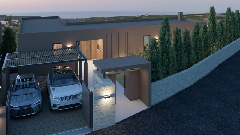 Villa in Xamoudochori - view 1