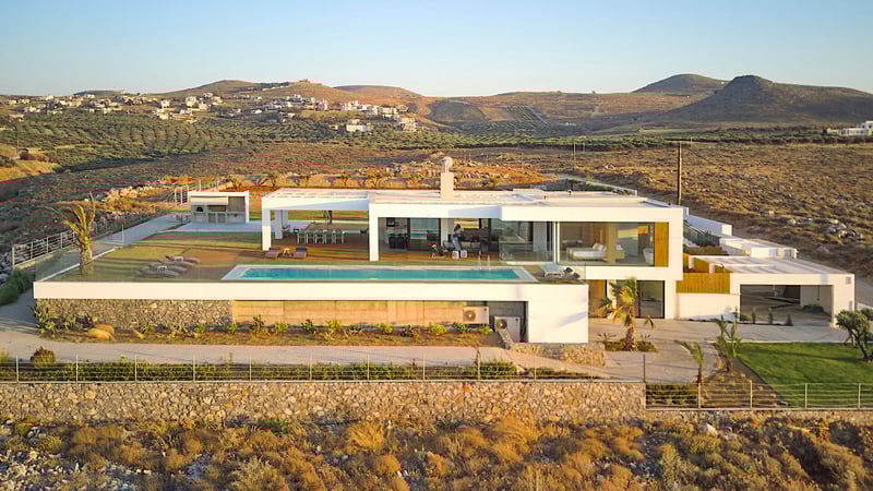 Villa in Kokkini Chani - view 1