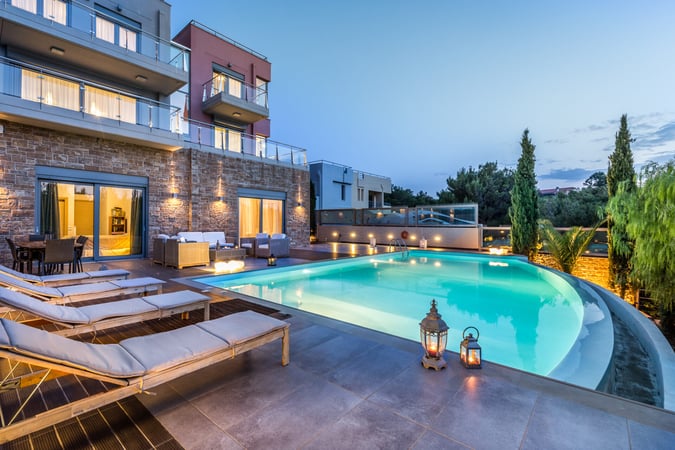 Villa in Palaia Fokaia - view 1