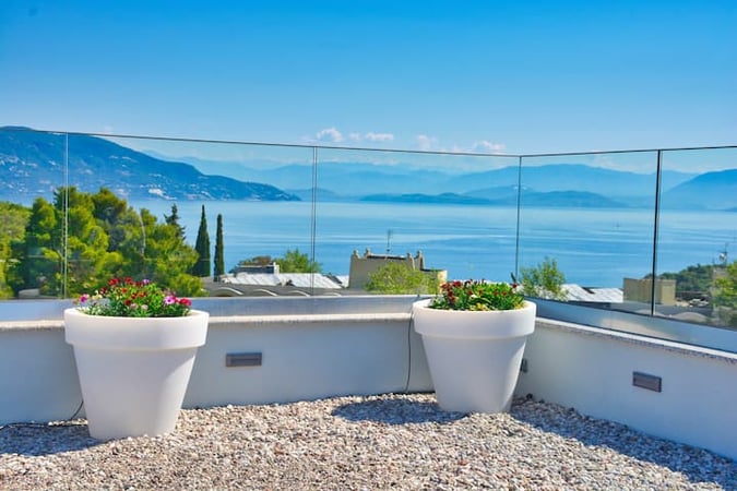 Villa in Limni - view 1