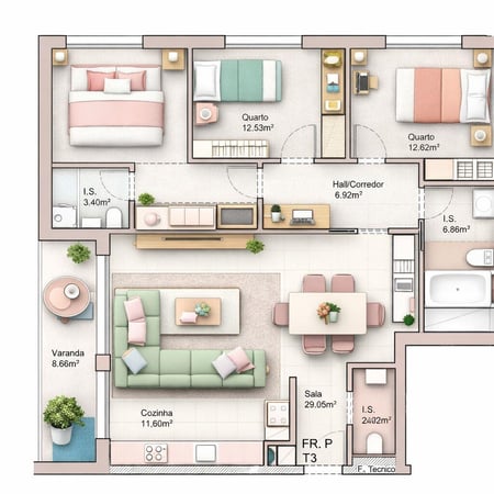 Apartment in Leiria - view 1