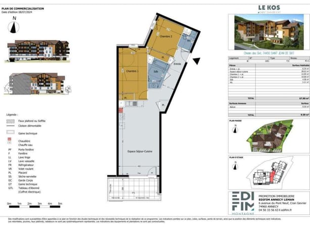 Apartment in Saint-Jean-de-Sixt - view 1