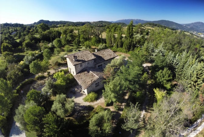 House in Gubbio - view 1