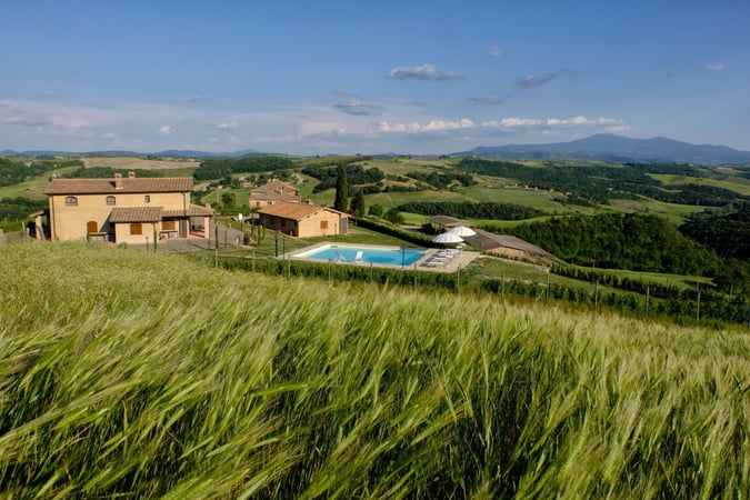 House in Montalcino - view 1