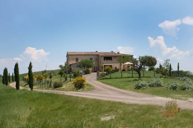 House in Montalcino - view 1