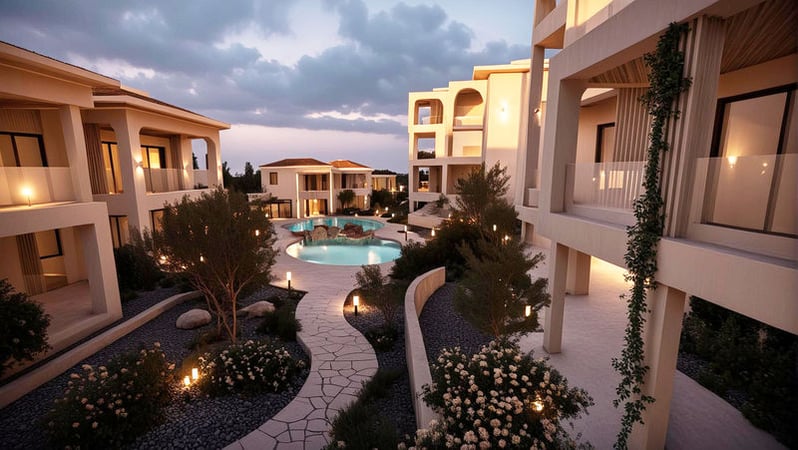 Apartment in Chlorakas - view 1