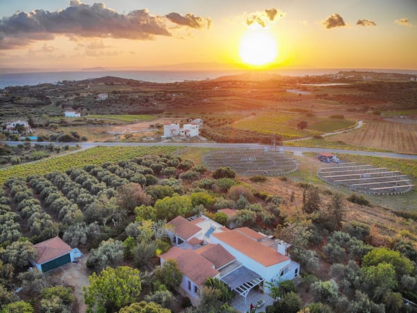 Villa in Chorafakia - view 1