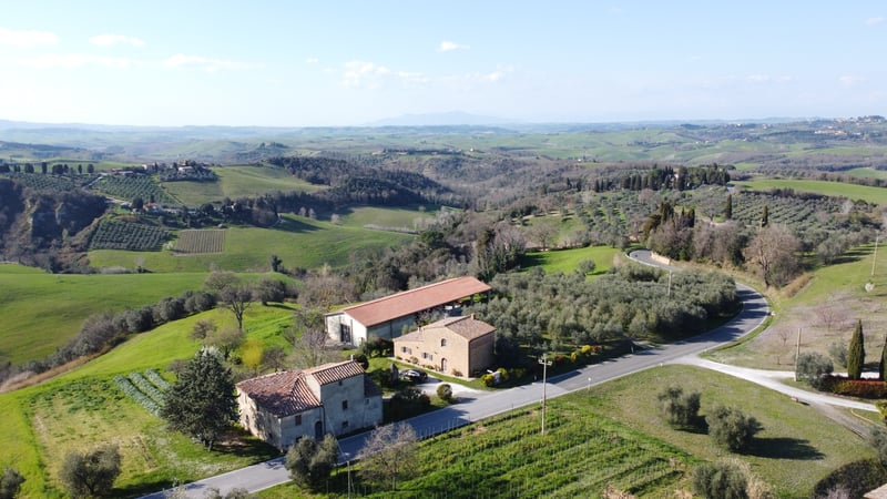 House in Volterra - view 1