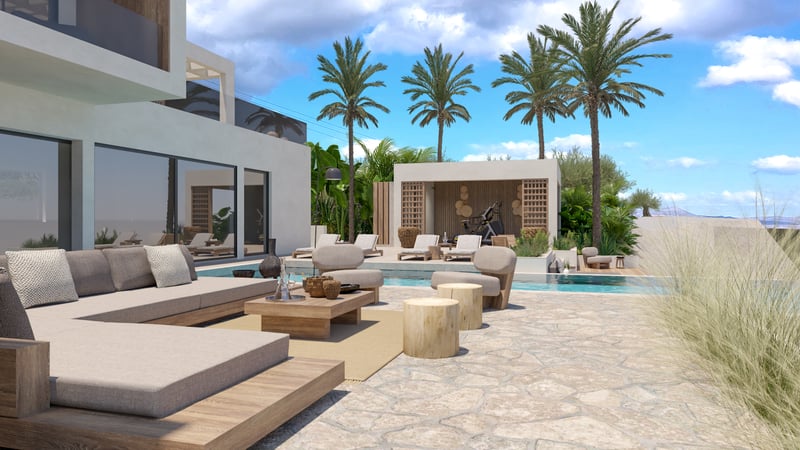 Villa in Xamoudochori - view 1