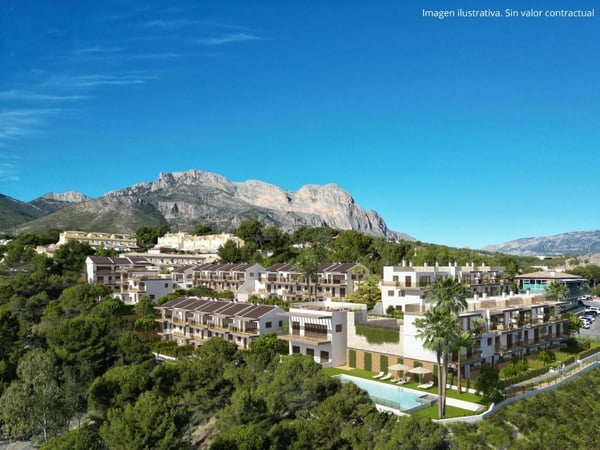 Villa in La Nucia - view 1