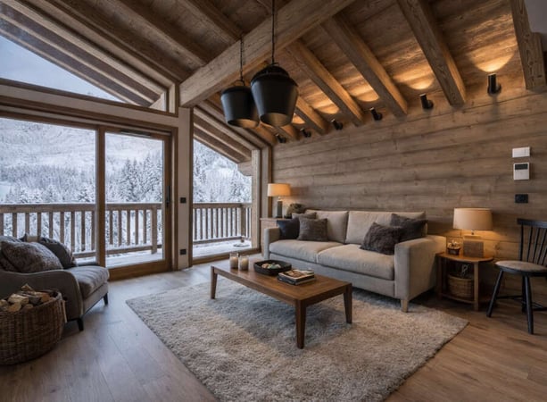 Chalet in Meribel - view 1