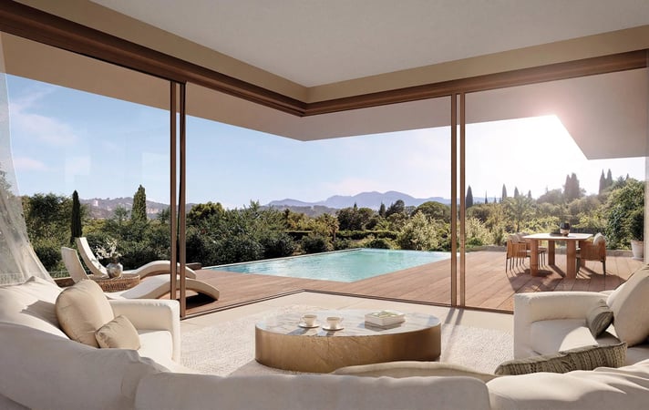 Villa in Mougins - view 1