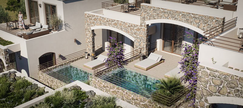 Villa in Plaka - view 1