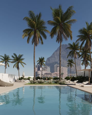 Penthouse in Calp - view 1