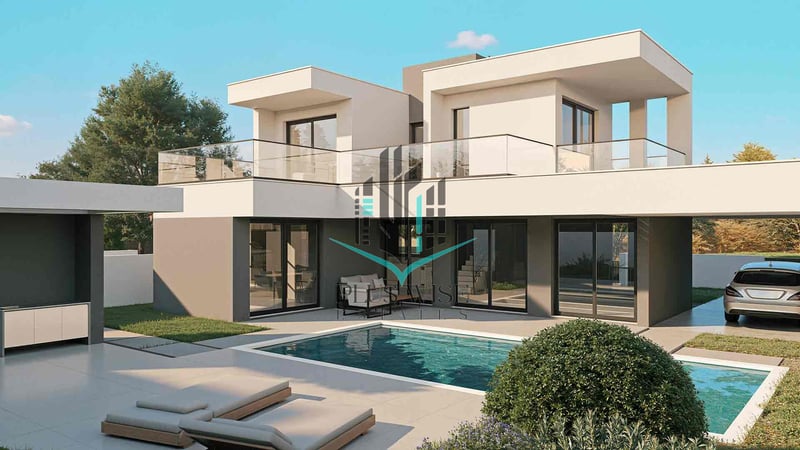 Villa in Kouklia - view 1