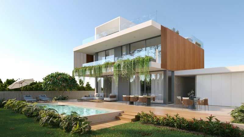 Villa in Kissonerga - view 1