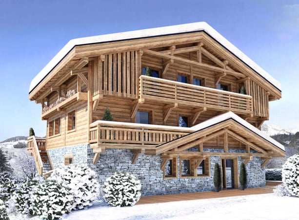 Chalet in Megeve - view 1