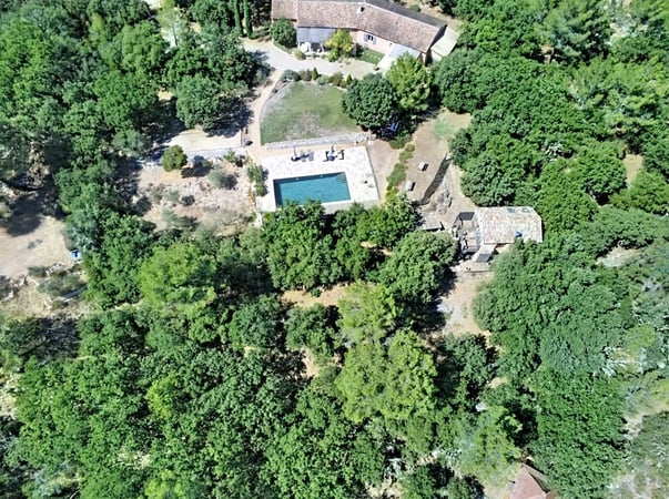 House in Correns - view 1