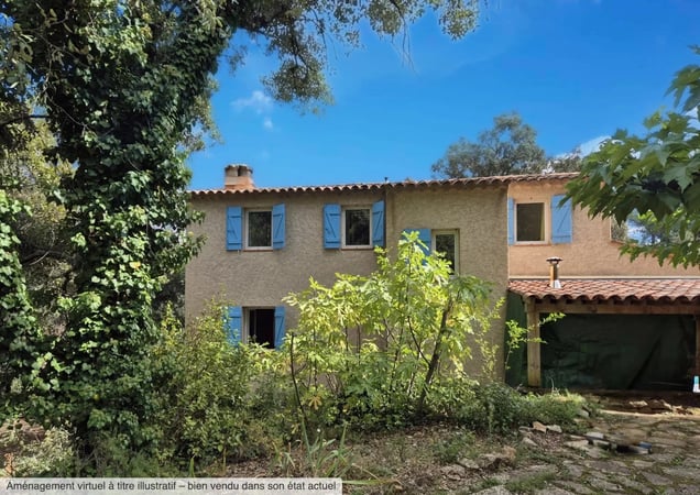 House in Cotignac - view 1
