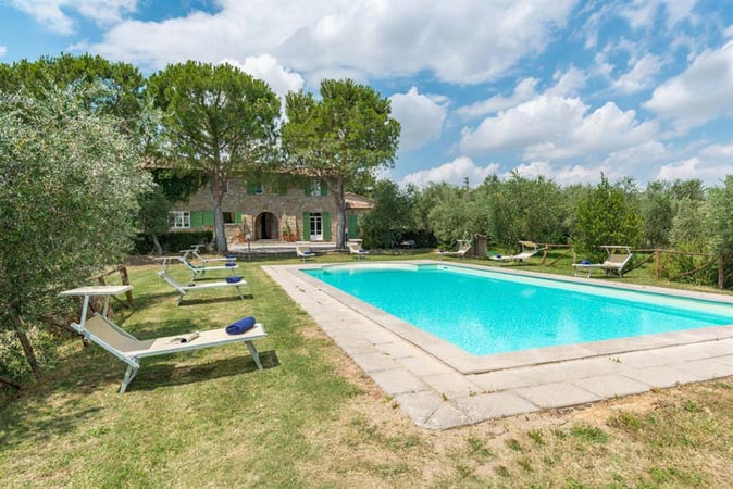 House in Cortona - view 1