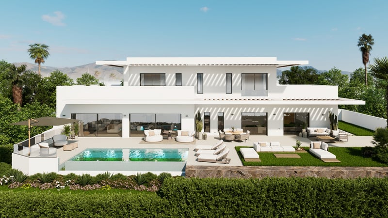 Villa in Casares - view 1