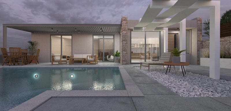 House in Afrata - view 1