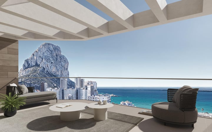 Penthouse in Calp - view 1
