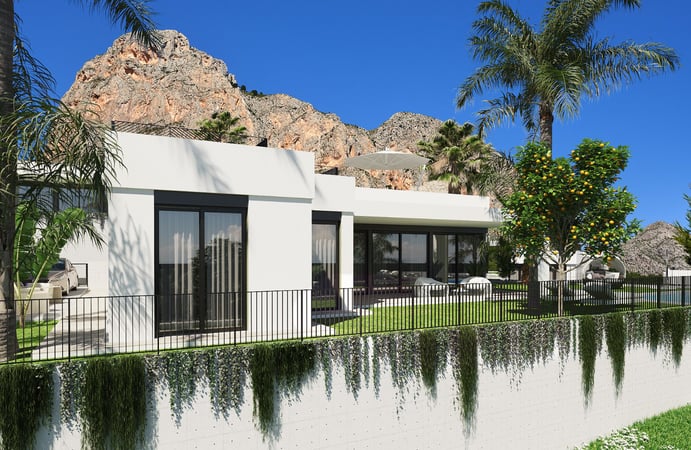 Villa in Polop - view 1