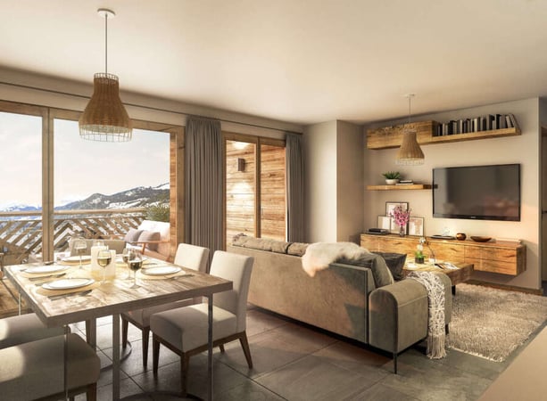 Apartment in Chatel - view 1